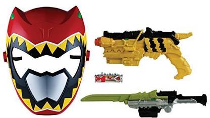 Power Rangers Dino Charge - Red Ranger Hero Set