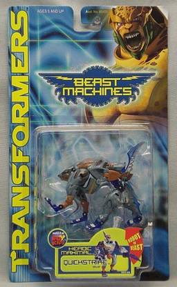 Beast Machines Transformers Quickstrike Wolf