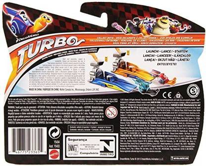 MATTEL Dreamworks Turbo Whiplash Launcher