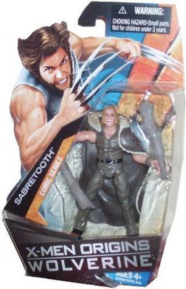 X-MEN Xmen Origins Wolverine Comic Series 4 Inch Tall Sabretooth