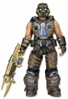 Gears of War of War 3 Exclusive Golden Cog Soldier with Golden Lancers