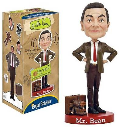 Royal Bobbles Mr Bean Bobblehead