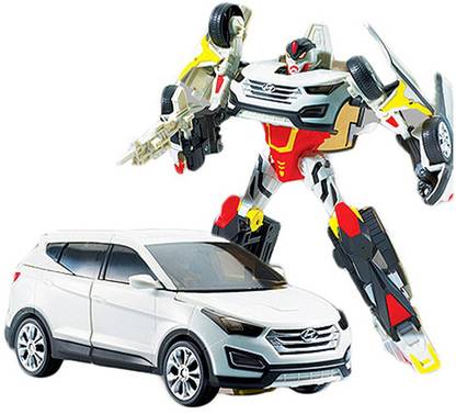Sonokong Carbot Santafe Ace W Mini Transformer - Korean Animation Robot Character
