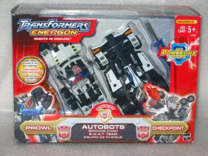 Hasbro Transformers Energon Powerlinx Swat Team Prowl