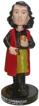 Off the Wall Toys Copernicus Astronomer and Mathematician Collector Bobblehead