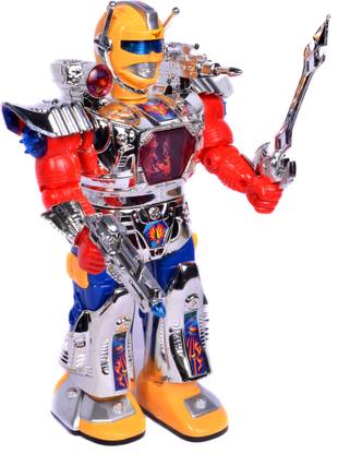 Peekaboo Battery Operated Metal Fighter Robot