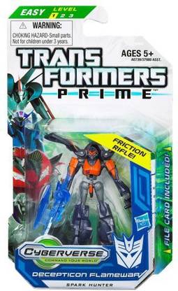 TRANSFORMERS Prime Legion Class Action Figure, Decepticon Flamewar, 3 Inch