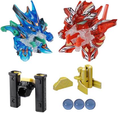 TAKARA TOMY Japanese Cross Fight B-Daman CB-23 - SUPER CUSTOM SET Power & Rapid-Fire