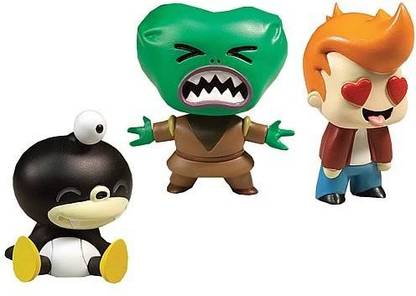 Futurama Tineez Nibbler Morbo Fry 3 Pack (Series 2)