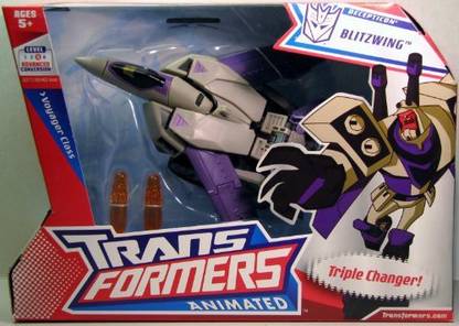 TRANSFORMERS Animated Voyager Blitzwing