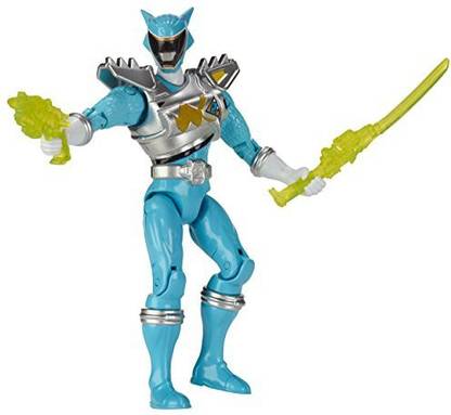 Power Rangers Dino Super Charge - 5" Dino Drive Aqua Ranger Action Figure