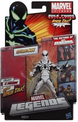 MARVEL Legends 2012 Series 2 Spiderman White Suit Variant Arnim