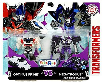 TRANSFORMERS Robots In Disguiseoptimus Prime Vs Megatronus S3 Inches