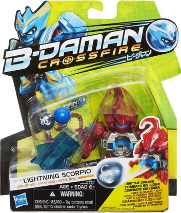 TAKARA TOMY B-Daman Figure Crossfire - Lightning Scorpio