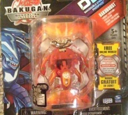 SPIN MASTER Bakugan Gundalian Invaders Doublestrike Bakuboost - Red Pyrus Phosphos 790G