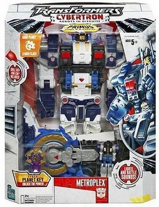 Hasbro Transformers Cybertron Leader Metroplex With Drillbit