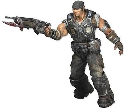 NECA Gears of War 3 Series 1 - Marcus Fenix Retro Lancer