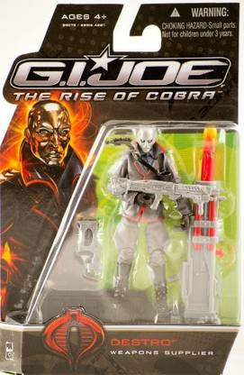 G.I. Joe The Rise Of Cobra 3 3/4" Destro (Weapons Supplier)