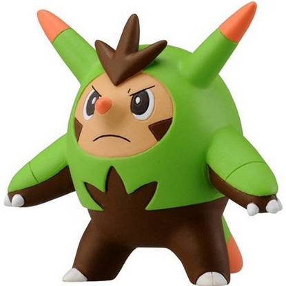 TAKARA TOMY Official Pokemon Quilladin/Haribogu Action Figure