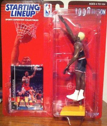 Starting Lineup NBA Starting Lineup Action Figure & Exclusive NBA Collector Trading Card