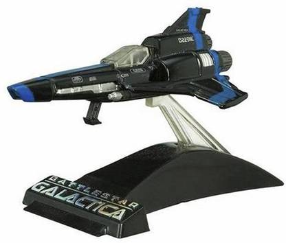 Hasbro Titanium Series Battlestar Galactica 3 Inch Vehicle - Colonial Viper Mark II