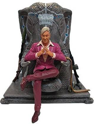 Ubisoft Far Cry 4 Pagan Min 79" Figurine On Elephant Throne