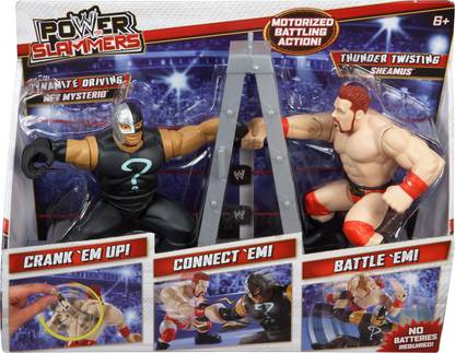 WWE Power Slammers Rey Mysterio vs Sheamus