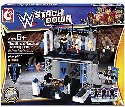 The Bridge Direct Wwe Stackdown The Shield Tactical Training Center Play Set