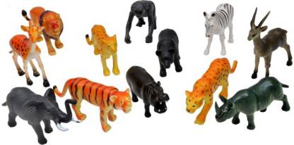 A2B Wild Animals Plastic Toys For Kids