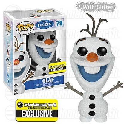 Funko Disney Frozen Glitter Olaf The Snowman Pop Vinyl