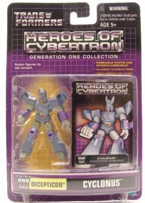 TRANSFORMERS Heroes Of Cybertron Cyclonus