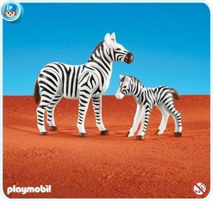 Playmobil Zebra With Foal