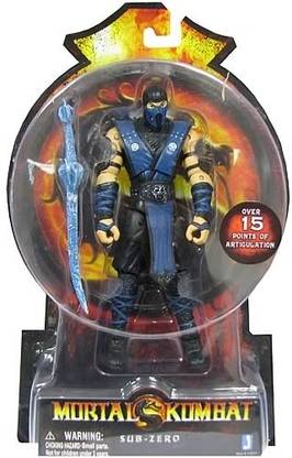 Jazwares Mortal Kombat 9 Sub-Zero Action Figure