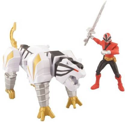 Power Rangers Power Ranger Samurai Tigerzord And Mega Ranger Fire