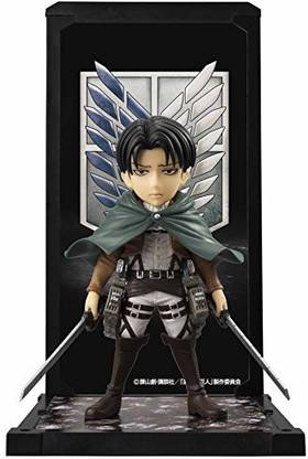 Bandai Tamashii Nations Buddies Levi Ackerman "Attack On Titan" Action Figure