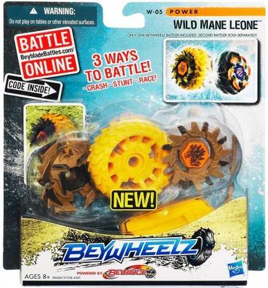 BEYBLADE Beywheelz Battler W05 Wild Mane Leone