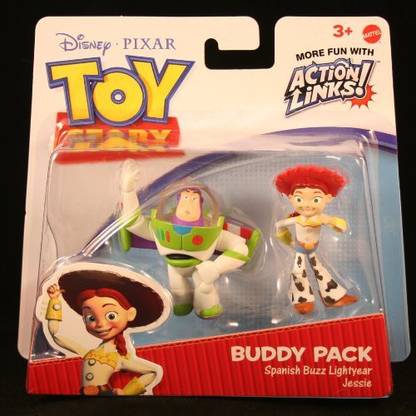 Toy Story Spanish Buzz Lightyear & Jessie 3 Buddy Pack Disney