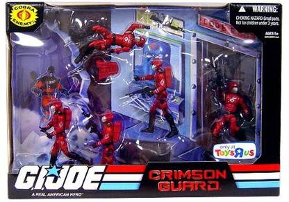 G.I. Joe Exclusive Troop Builders Set Cobra Crimson Guard