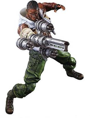 Square Enix Enix Play Arts Kai Barret Wallace "Final Fantasy VII: Advent Children" Action Figure