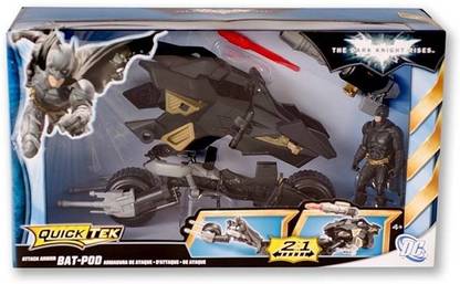 BATMAN The Dark Knight Rises Attack Armor Bat-Pod Action Figures?