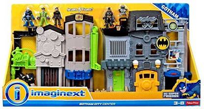 Imaginext Fisher Price Dc Super Friends Batman Gotham City Center 3"