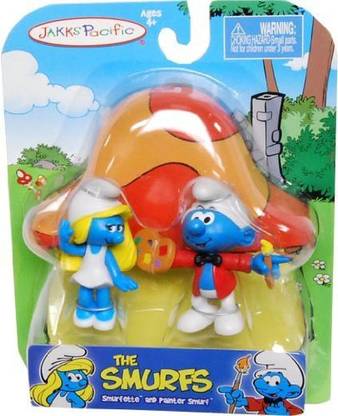 The Smurfs 2" Pack Smurfette And Painter Smurf