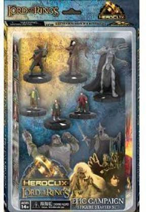 Little Tikes Lord of the Rings Heroclix Starter Set 8 Figures