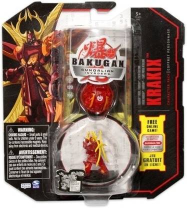 SPIN MASTER Bakugan Character Pack Red Helix Krakix S3