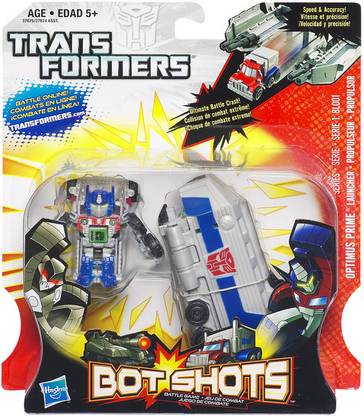 Hasbro Transformers Bot Shots Launcher-Optimus Prime