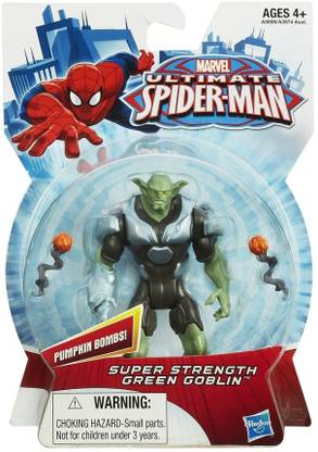 FUNSKOOL Marvel Ultimate Spider-Man Action Figure Super Strength Green Goblin 3.75''