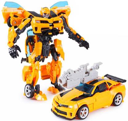 Kiditos Transformers Leader Class Bumblebee Robot to Car Converting Figure
