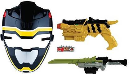 Power Rangers Dino Charge Black Ranger Hero Set