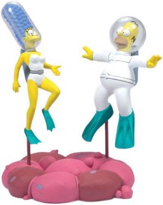 Simpsons Marge & Homer "In The Belly Of The Boss" Mcfarlane