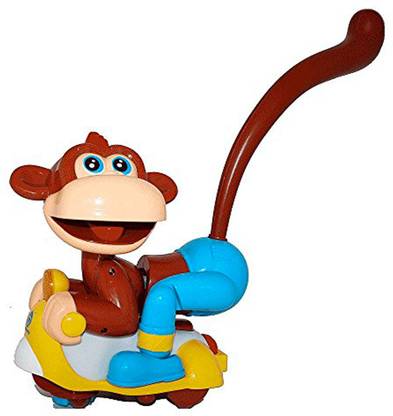ADRAXX Swinging Monkey With Lights, Music And Ring throwing Game